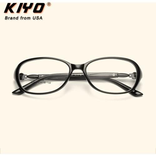 KIYO Brand 2020 New Women Men Fashion Optical Frame TR90 Eyeglasses Frames Oval Spectacles Glasses High Quality Eyewear 8263