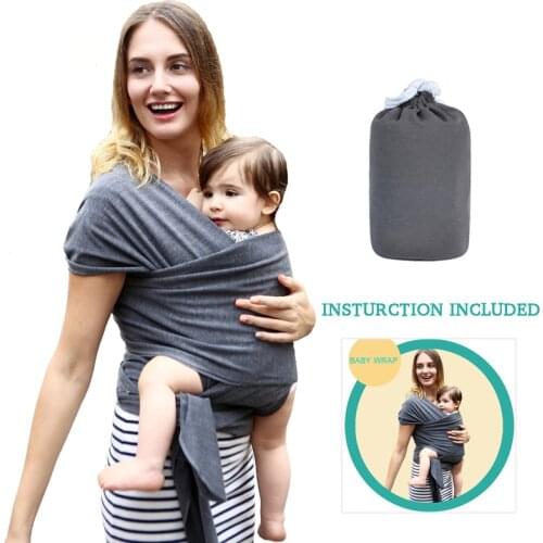 Baby Carrier For Newborns Soft Breathable Wrap Hipseat Breastfeed Birth Comfortable Nursing Cover Infant Wrap