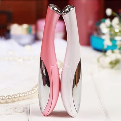 Portable Electric Eye Roller Massage Pen Device Dark Circle Facials Vibration Face Magic Stick Anti Pouch Wrinkle Eye Massager