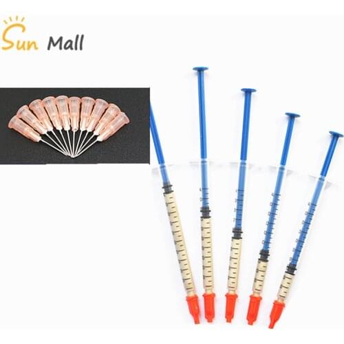 0.2ML/0.3ML/0.5ML/0.7ML Silver Conductive Glue Wire Electrically Solder Paste Adhesive Paint PCB Repair For Electronics Circuit