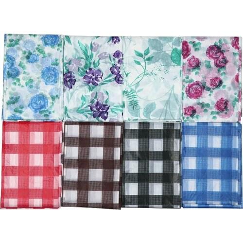 Kitchen Tablecovers Waterproof Oilproof Plastic Table Cloth Cover Party Catering Events Tableware Waterproof Tablecovers Cloth