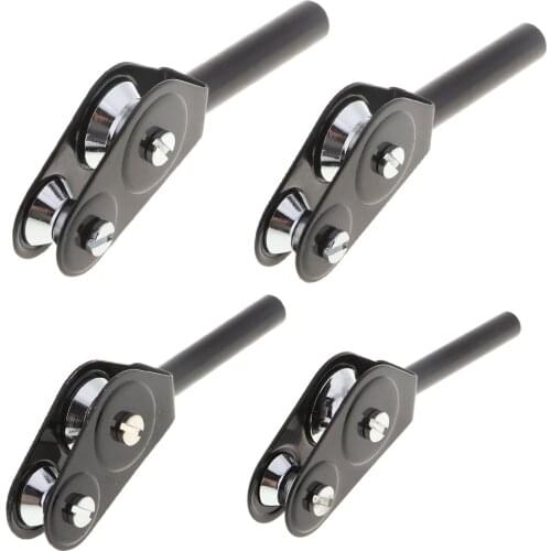 Heavy Duty Sea Trolling Fishing Double Roller Rod Tip Guide Ring, Stainless Steel Rust Resistant Tool Outdoors