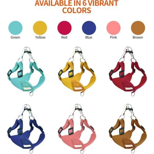Reflective Dogs Pet Harness & Leash Set Puppy Cat Vest Harness Collar For Small Medium Dog Chest Strap Pets Accessories