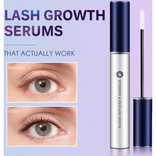 Eyelash Growth Serum Liquid Eyelash Eyebrow Enhancer Treatment Lash Lift Eyes Lashes Care Mascara Longer Thicker Nourishing