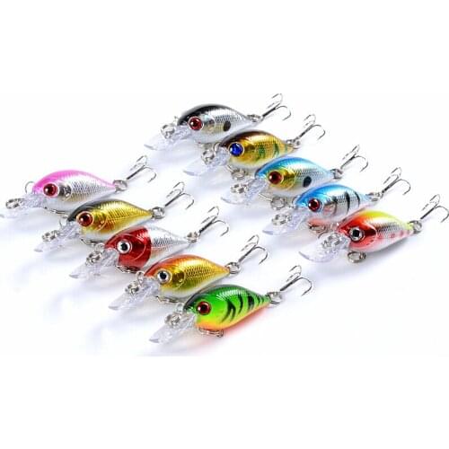 Sinking Wobbler Set Crankbaits Fishing Kit Artificial Bait 5.2cm/4.4g Hard Lure Swimbait Pike Wobblers For Bass Fishing Tackle