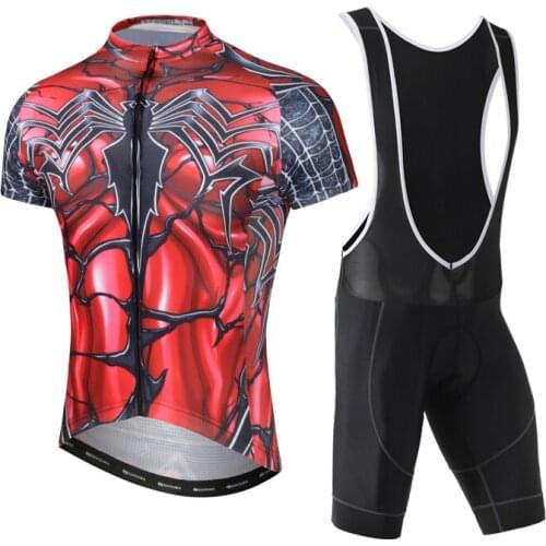 YOCENE Unique High Elasticity Bike Wear Polyester Quick Dry Bicycle Latest Set Custom Adult Cycling Shorts Set