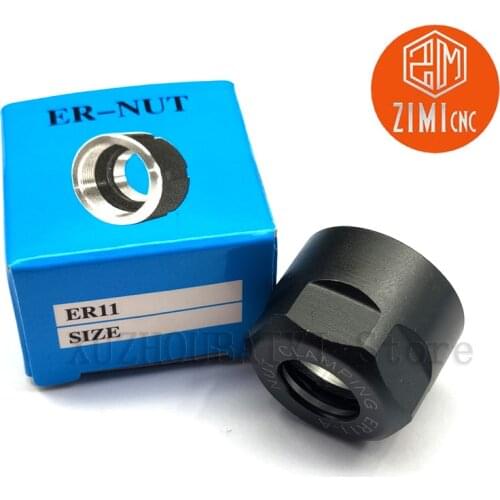 High precision ER11A nut 40 chuck tool holder pressure cap extension rod collet nut engraving machine milling cutter handle nut