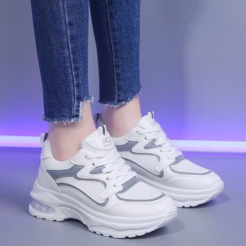 Womens sneakers Spring Fashion color matching low-top casual platform women shoes non-slip breathable off white shoes U27-46