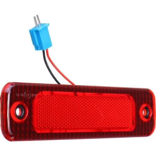 1PC Third Brake Light High-mount Stop Lamp For Ford Transit 06-14 REAR STOP TAIL 3RD UPPER BRAKE LIGHT LAMP & BULB 5128002