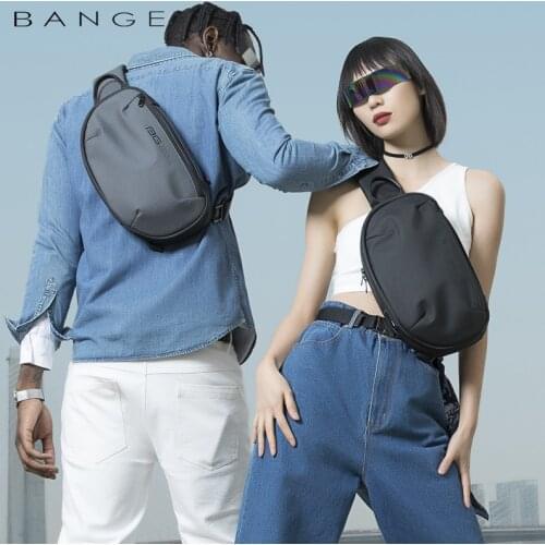 2021New Anti-theft Multifunction Crossbody Bag Shoulder Messenger Bags Male Waterproof Short Trip Chest Bag Pack for Men