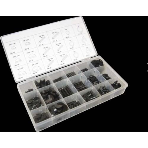 460Pcs seal kit/elastic E circlip ring/round/split pin/link/C key/pin