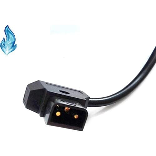 DC 5.5x2.5mm Power Supply Cable D-Tap Male to Right Angle 50cm for BMCC BMPC / BlackMagic Cinema / Production Cameras