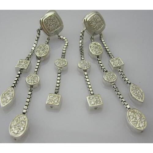 Jade Angel Dangle Earrings