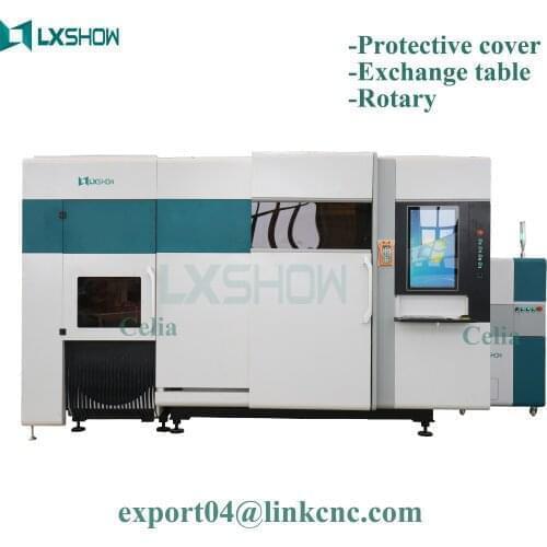 Raycus ipg cnc stainless 1000w fiber laser machine aluminum thickness steel plate sheet tube pipe metal cutting