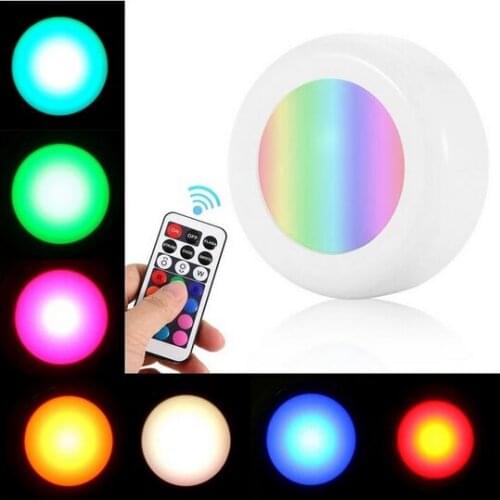 Remote control RGB cabinet light powered Touch Sensor closet lamps led lights for bedroom Living room kitchen lighting decor