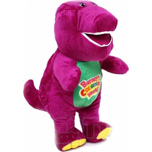 BOLAFYNIA Purple dinosaur Barney plush toy doll children Stuffed toy birthday gift