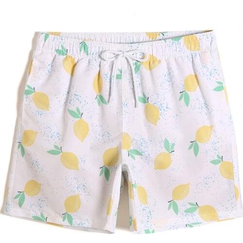 QIKERBONG Mens Beach Shorts Board Boxer Trunks Shorts Swimwear Swimsuits Quick Drying New Fashion Plus Size Short Bottoms