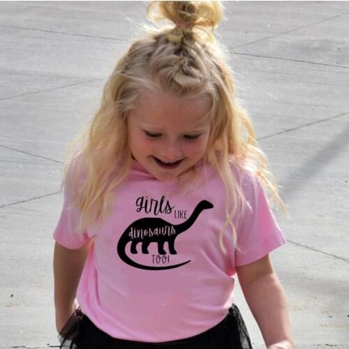 Dinosaur Valentine Shirt girls like dinosaurs too kids Shirt Valentine girls Shirt Valentines Day Shirt gift for girls