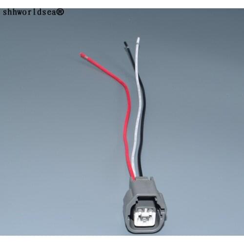 Shhworldsea 3pin 2.2mm auto waterproof female for Modern Elantra Ignition Coil Plug wire harness connector MG641362-4