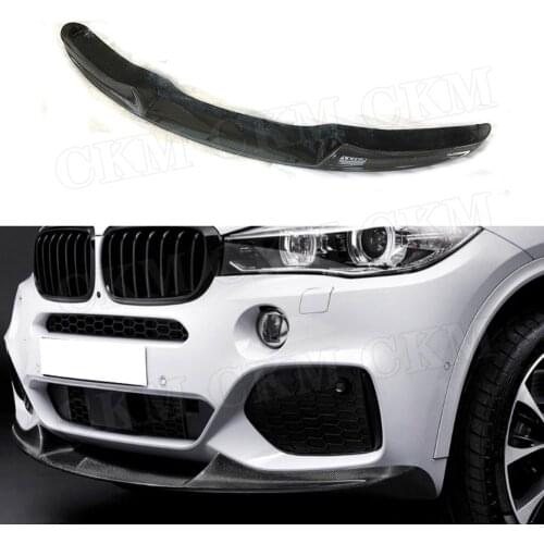 Carbon Fiber/FRP Material Front Bumper Lip Spoiler For BMW X5 F15 M Sport 2014 2015 2016 2017 2018 MP Style Chin Protector