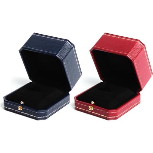 Vintage Design Luxury Ring Box Perfect Engagement Prop Valentine Wedding Gifts
