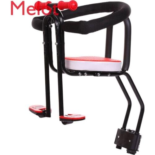 High-End Luxury Childrens Seat Front Bicycle Baby Front Seat Childrens Seat Safe and Convenient