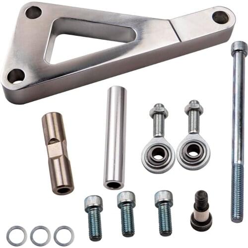 High Quality Polished Water Pump Alternator Bracket Kit for Chevy SBC 350 Long Water Pump