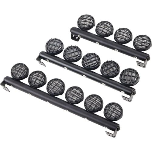 1:10 RC Crawler LED Roof Luggage Light Bar Kit for D90 Replacements
