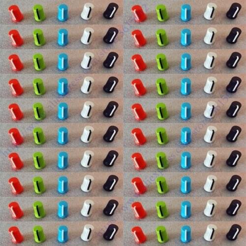 100PC/lot Rotary Control Colorful Knob fit For Pioneer XDJ-RX R1 RZ AERO DJM-T1 S9 DIY DJ