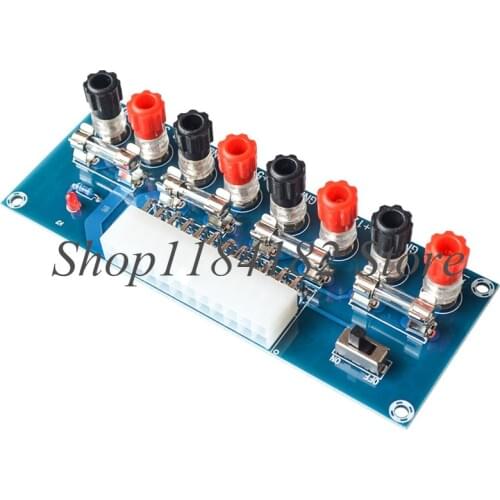 2PCS XH-M229 Desktop Computer Chassis Power Supply ATX Transfer Board Power Take off Board Power Output Terminal Module switch