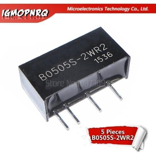 5pcs New B0505S-2W DIP-4 DC-DC 2W