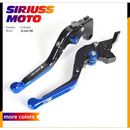 CNC Motorcycle Accessories Foldable Lever Motocross Moto Brake Clutch Levers Case for Yamaha MT-10 MT 10 2016