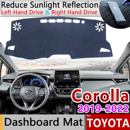 For Toyota Corolla E210 210 2019 2020 Anti-Slip Mat Dashboard Cover Pad Sunshade Dashmat Protect Carpet Anti-UV Car Accessories