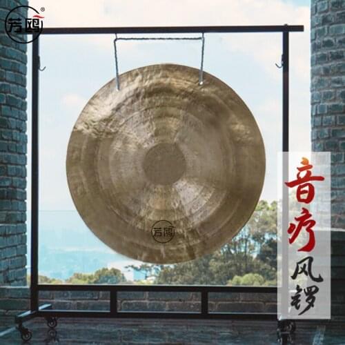 Chinese Wuhan Fangou Copper Gong Professional Yoga Meditation Healing Gong Sound therapy wind gong folk instrument