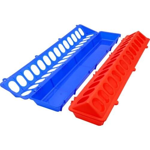 28 Grids Poultry Feeder Bird Pigeon Flip-Top Chicken Ground Anti-spread Rearing Trough Feeding Bucket Farming Tool Pheasant