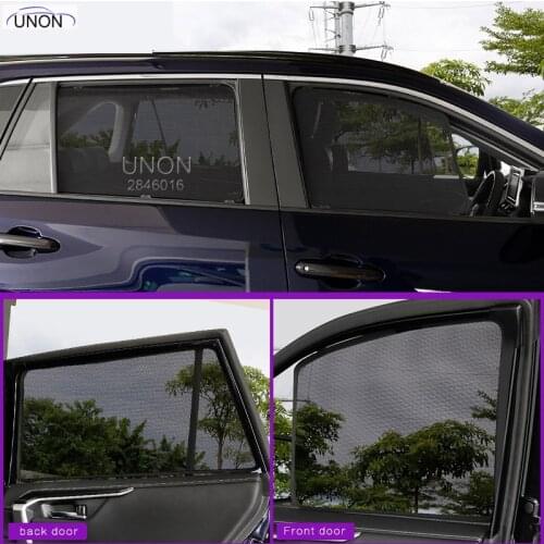 Magnetic Car Front Side Window Sunshade For For Toyota Rav4 2019 2020
