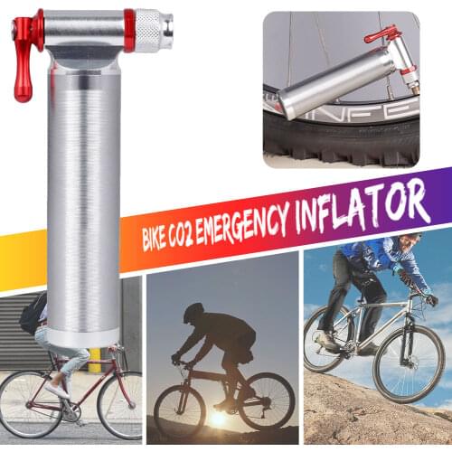 Mini pump inflator ball inflator Bicycle Mini Pump CO2 Inflator Insulated Sleeve Air Cycling Bike Bicycle Pump Bike Ball Pump