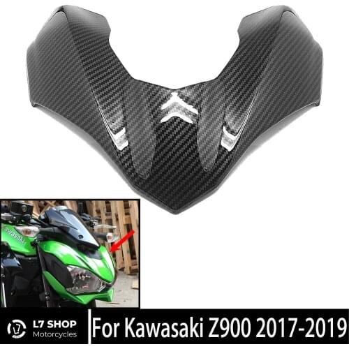 Motorcycle Carbon Fiber Fairing ABS Injection Front Protective Shell For KAWASAKI Z900 2017 2018 2019 2020