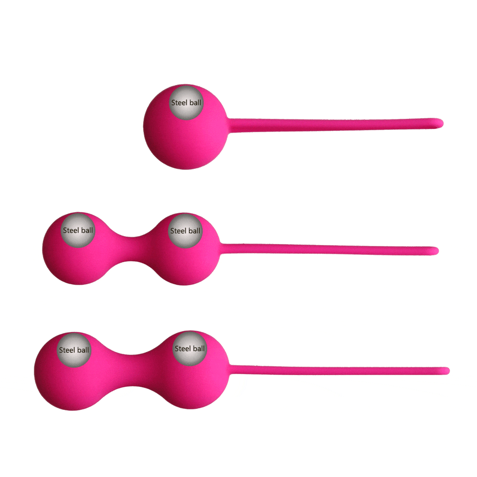 Vaginal tighten Exercise Kegel Balls No Vibrating eggs Silicone Ben wa ball G Spot Vaginal exercise ball sex toys for Women