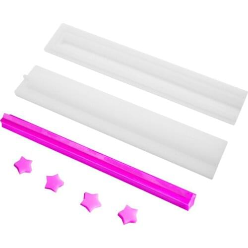 Silicone Mousse Cake Molds 3D Bakeware DIY Mould, Star Tube Mold