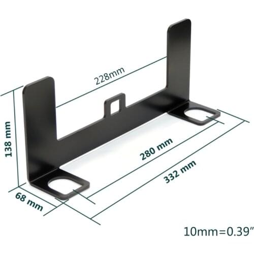 Universal Car Safety Seat Mount Latch Bracket for ISOFIX Connector Child Seat Restraint Mounting Kit