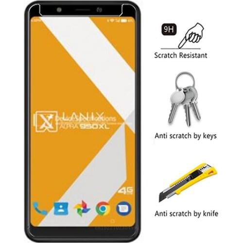 Tempered Glass For Lanix ilium L1120 Screen Protector 2.5 9H Safety Protective Glass On For ilium Alpha950XL L920