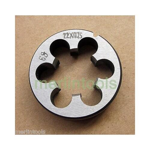 22mm x .75 Metric Right hand Die M22 x 0.75mm Pitch