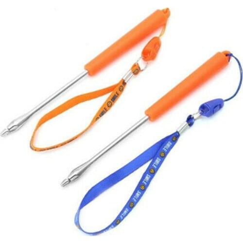 Extractor Safe Detacher Long Handle Useful Portable Rapid Lightweight Fishing Hook Remover Stainless Steel Hand Tool Disgorger