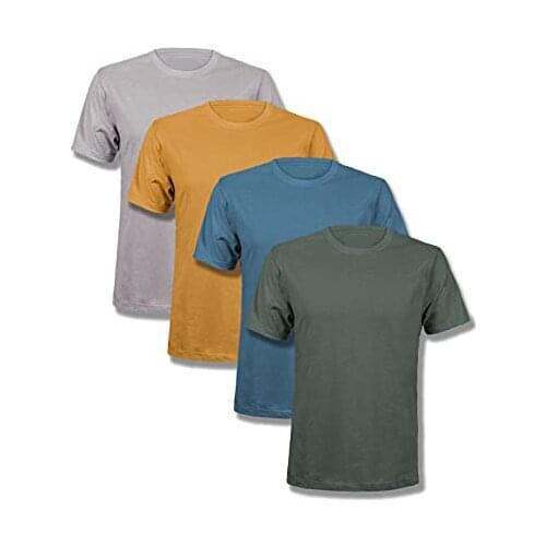 2020 solid color T-shirt cotton casual