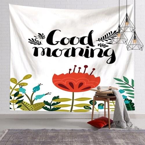 90X70 Inch Wild Flower Tapestry Wall Hanging Free Design Home Decor Apartmen Wall Tapestry Lovely Life Dorm Living Room Bedroom