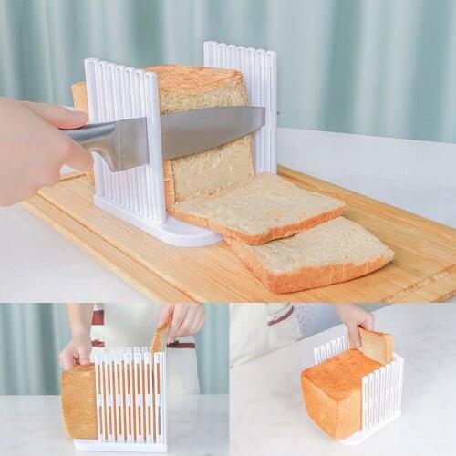 Brand New 2018 1pc 7 Layers Bread Slicer Kitchen Gadgets Cake White Bread Cutter Baking Tools For Cakes Toast Slicer Bakware