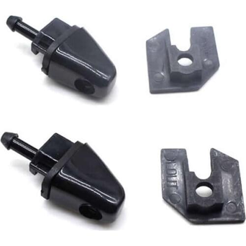 A pair for Mazda 6 M6 Coupe Front Bumper Headlamp Washer Spray Nozzle Headlight Water Spray Jet Nozzle
