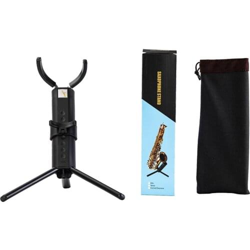 Portable Foldable Stand Alto/Small Soprano Saxophone Universal Stand Saxophone Stand