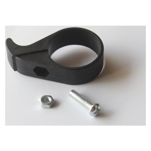 Folding Bike Chain Guide Drop Jump Catcher 31.8mm Plastic Clamp Fixie